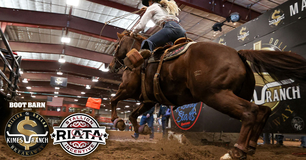 Riata Horses Gain $40K in Bonus Opportunities at Kimes Ranch Million Dollar Breakaway