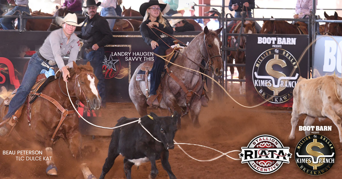 Riata Side Pot Results from Kimes Oklahoma’s Richest Breakaway