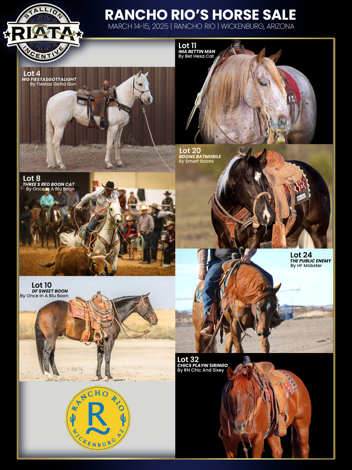 Event Ad for The Horse Sale at Rancho Rio