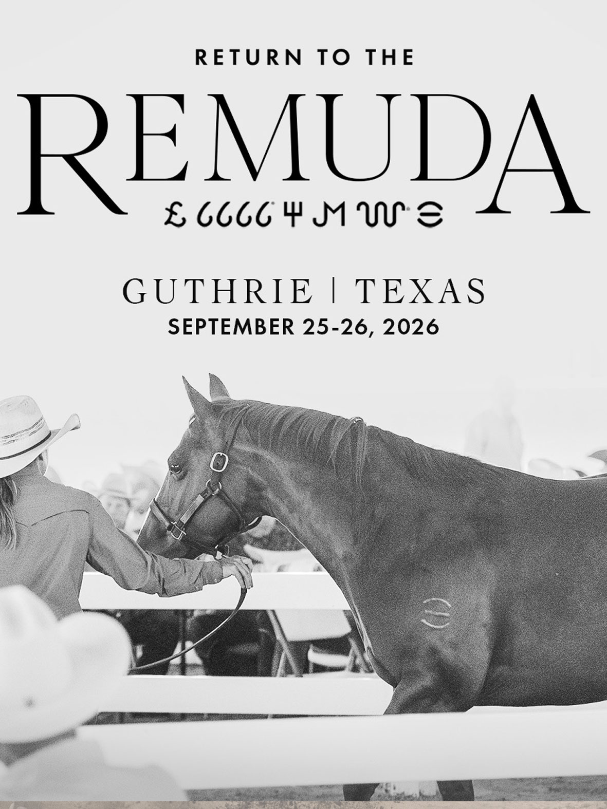 Event Ad for Return to the Remuda