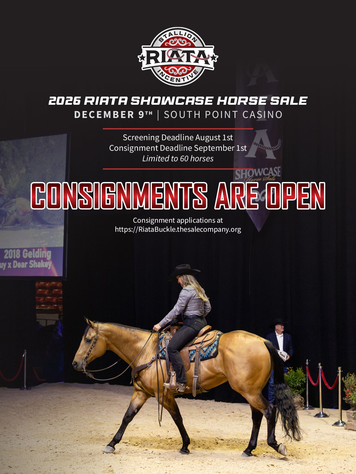 Event Ad for Riatas Showcase Sale