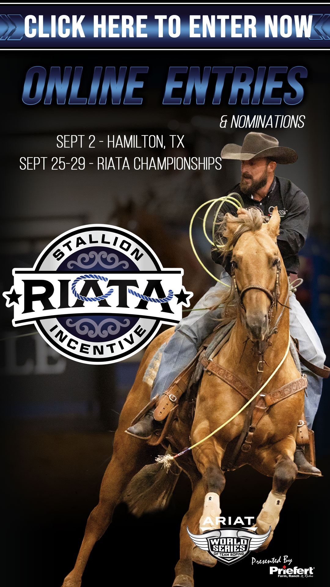 Riata Buckle Mini-Qualifier Entry & Nominations. Enter Here.