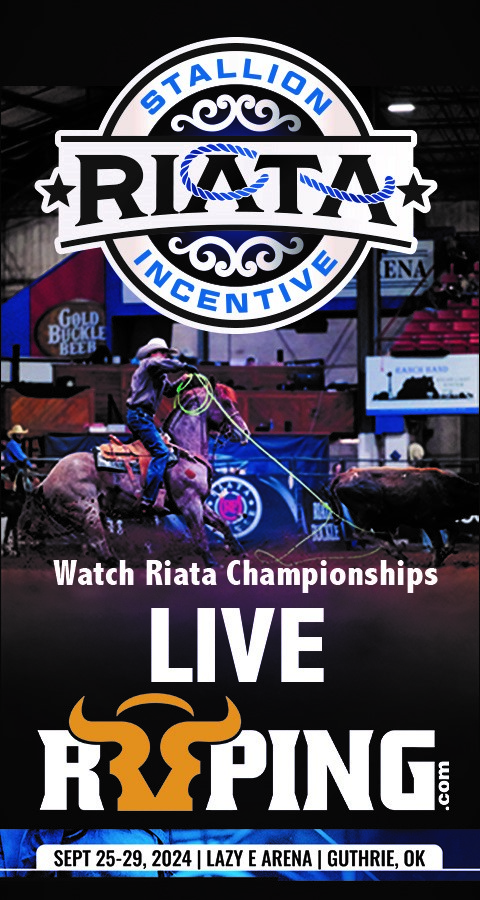 Watch Riata Championships Live on Roping.com. September 25th through 29th.