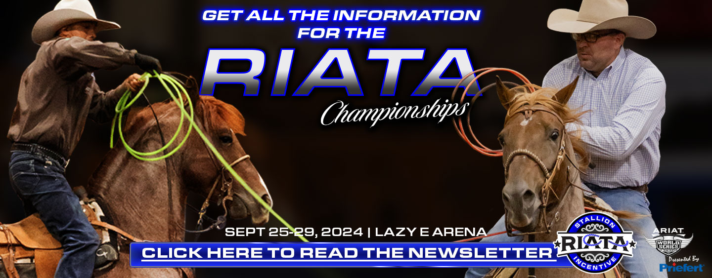 COMING VERY SOON, THE RIATA CHAMPIONSHIPS!