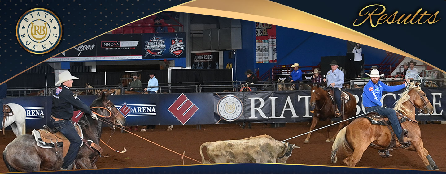 2022 Riata Buckle Roping Results